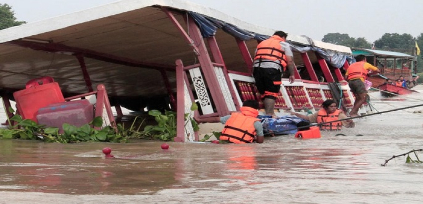 فقدان اثنين وإنقاذ 11 من طاقم سفينة شحن غمرتها المياه جنوب شرقي الصين