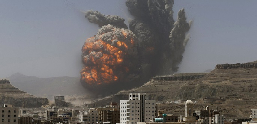 مقتل 8 حوثيين جراء غارة جوية لتحالف دعم الشرعية بصنعاء