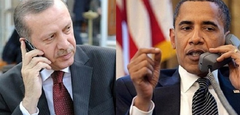 أوباما وأردوغان يبحثان الحملة على داعش
