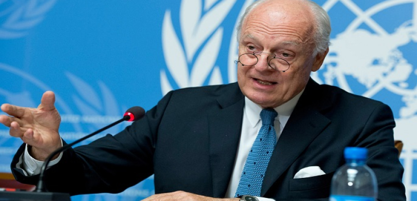 دي ميستورا: الأمم المتحدة يجب أن تشرف على عملية السلام السورية