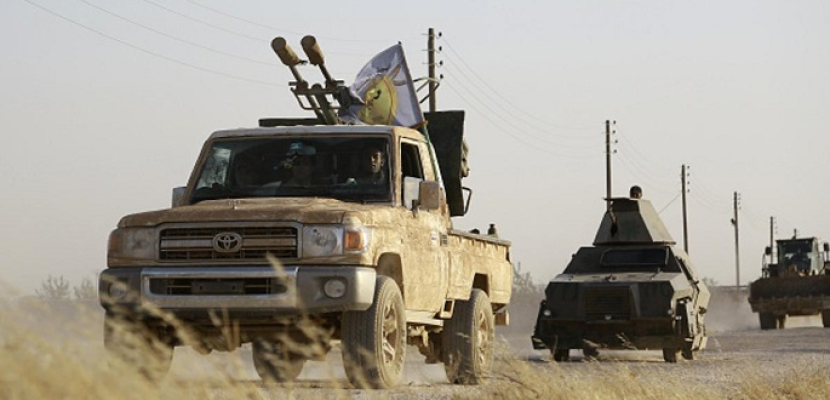قوات سوريا الديمقراطية تعثر على مستودع ذخيرة لداعش فى مدينة الرقة