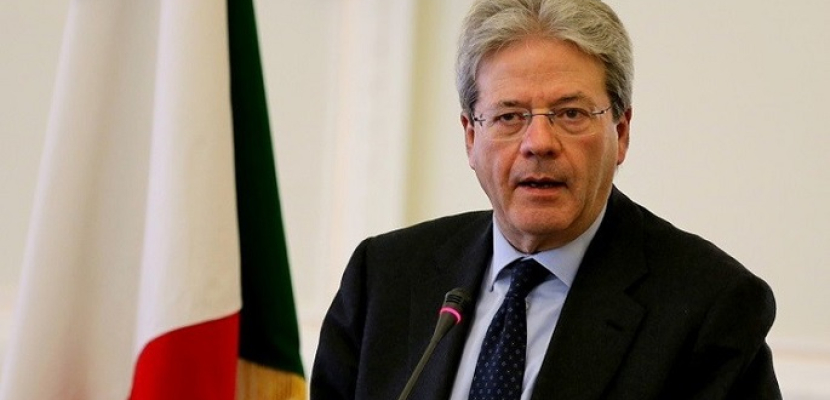 رئيس وزراء إيطاليا يلتقي بالرئيس قبل حل البرلمان