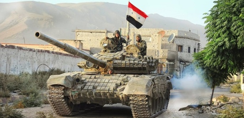 الجيش السورى ينفذ عمليات مكثفة ضد جبهة النصرة بريف دمشق