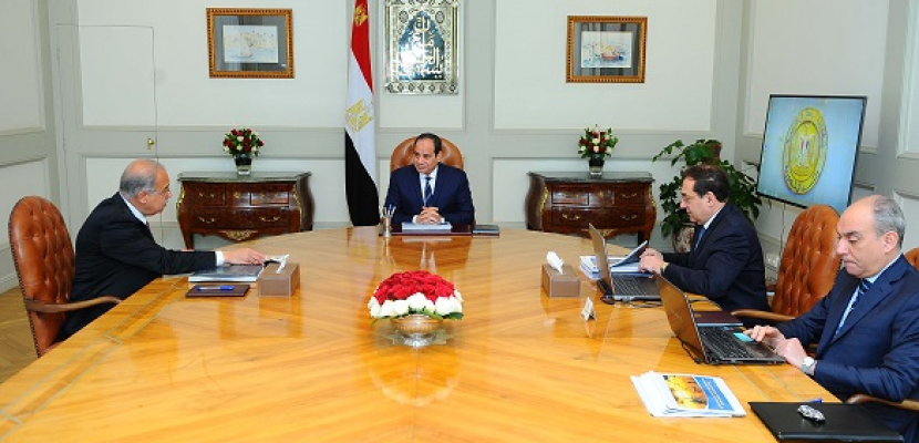 الرئيس السيسى يؤكد أهمية تحويل مصر إلى مركز إقليمى لتجارة وتداول الطاقة