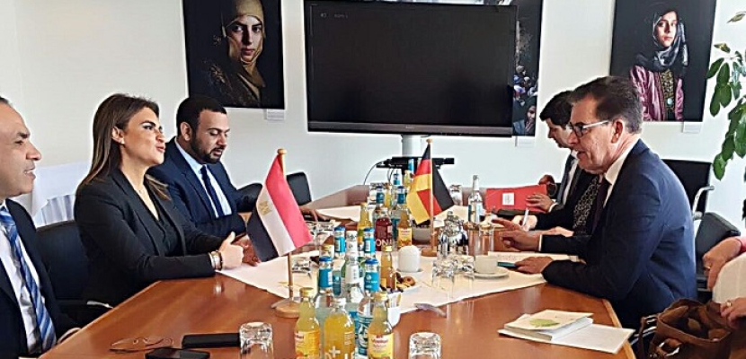 وزيرة الاستثمار تبحث مع نظيرها الألمانى زيادة حجم الاستثمارات الألمانية في مصر