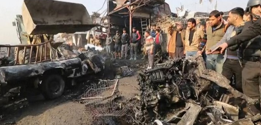 15 قتيلا و40 مصابا في هجوم انتحاري بناقلة نفط مفخخة بالعراق
