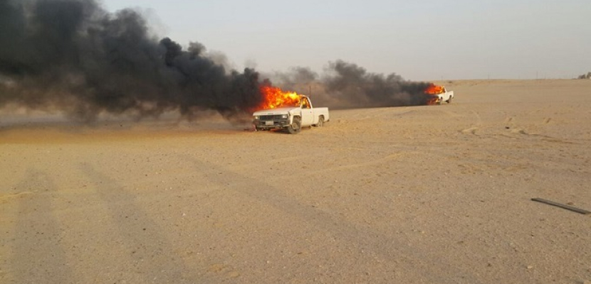 بالصور .. القوات المسلحة تواصل ملاحقة العناصر الإجرامية بوسط سيناء