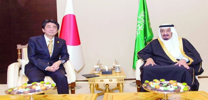 العاهل السعودي ورئيس الوزراء الياباني يتفقان على إنشاء مناطق اقتصادية خاصة