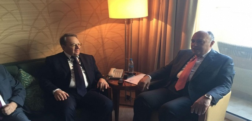 وزير الخارجية يؤكد على ضرورة دعم جهود المبعوث الأممي في سوريا