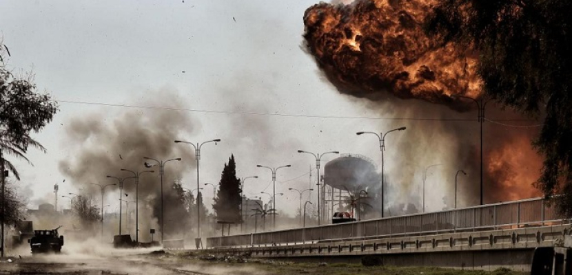 الشرطة العراقية تفجر 4 سيارات مفخخة تابعة لداعش غرب الموصل