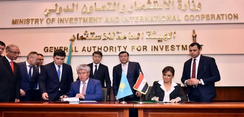 بالصور.. توقيع برتوكول تعاون ومذكرات تفاهم بين مصر وكازاخستان
