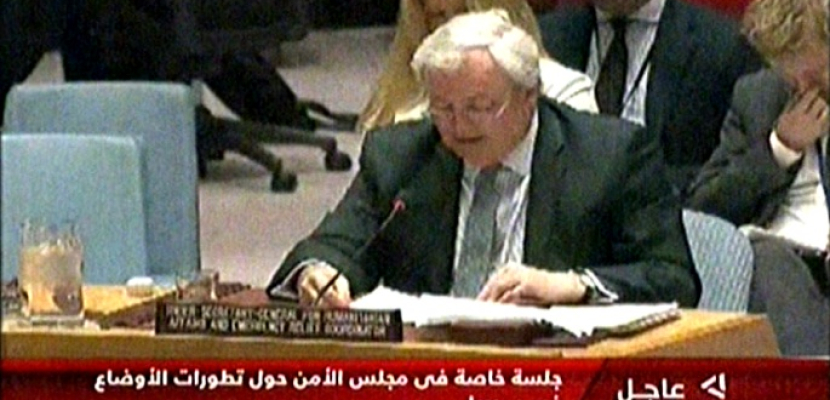 جلسة خاصة فى مجلس الأمن حول تطورات الأوضاع فى سوريا