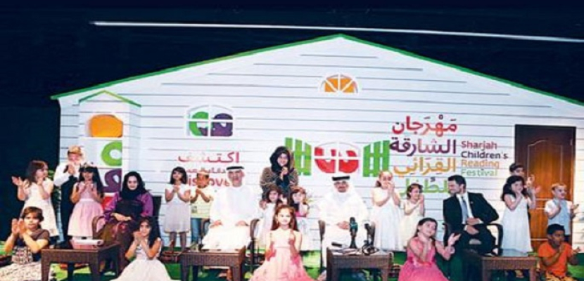 تواصل فعاليات مهرجان الشارقة القرائي للطفل وسط حضور جماهيري كبير