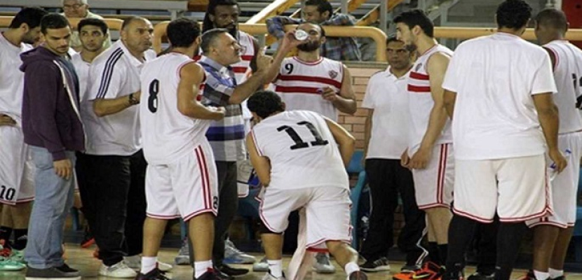 الزمالك يفوز على الاتحاد السكندري 61ـ59 في دوري كرة السلة