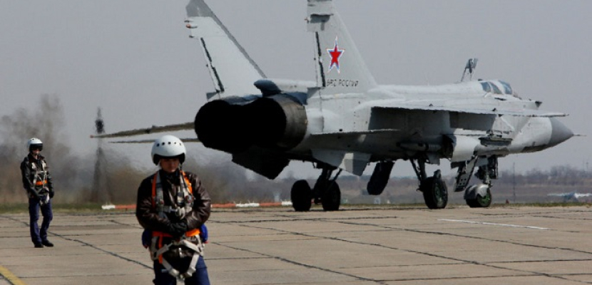 تحطم طائرة عسكرية روسية من طراز “ميج-31”