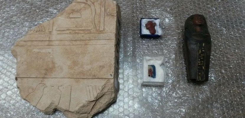 الخارجية والآثار تستردان 4 قطع أثرية مصرية من إنجلترا