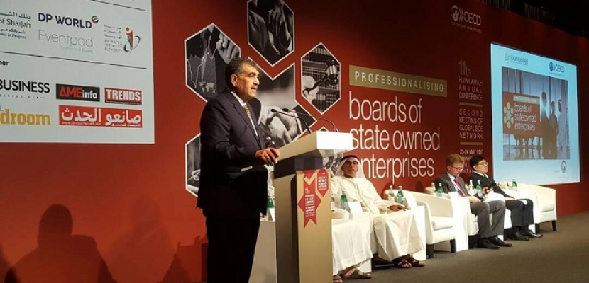بالصور- وزير قطاع الأعمال من دبي: تطبيق برنامج هيكلة شامل لتعظيم الاستفادة من أصول الوزارة