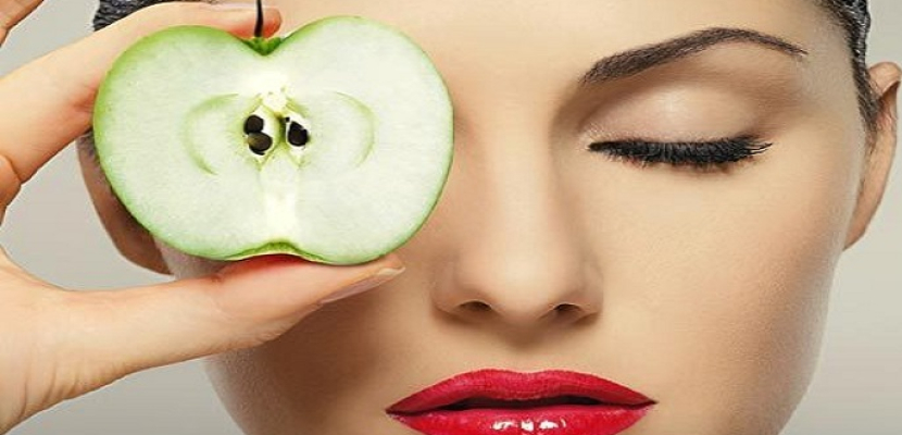 ماسك التفاح لتبييض بشرتك