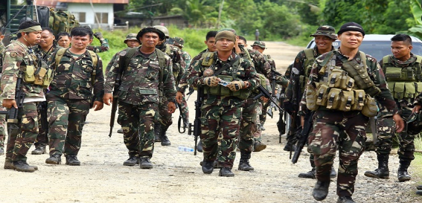 استمرار جهود الجيش الفلبينى للقضاء على المتشددين فى مدينة مراوى