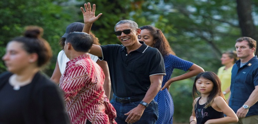 أوباما يعود إلى إندونيسيا لقضاء عطلة أسرية