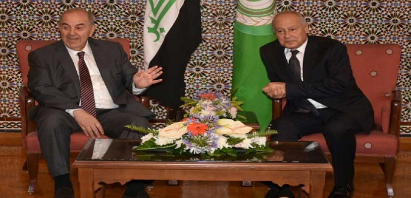 أبو الغيط وعلاوي يتفقان دور أكبر للجامعة العربية في العراق