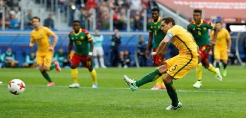 آمال استراليا والكاميرون تتراجع بعد التعادل في كأس القارات