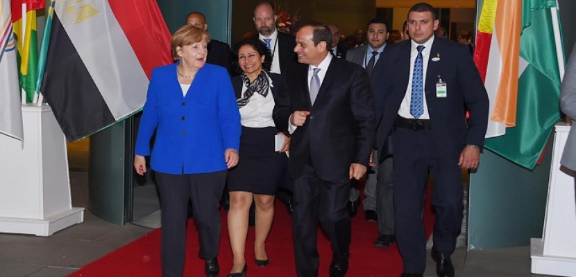 الرئيس السيسى يواصل فعاليات زيارته لالمانيا ويلتقى وزيرى الدفاع والخارجية