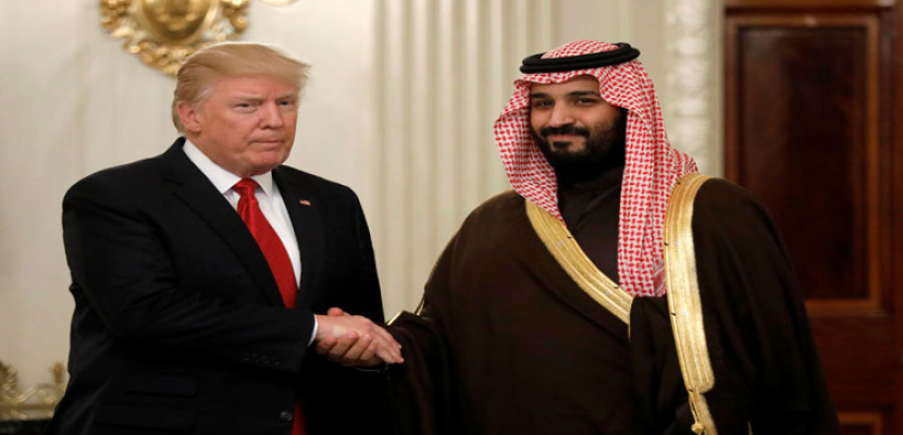 ترامب يهنىء ولي العهد السعودي الجديد