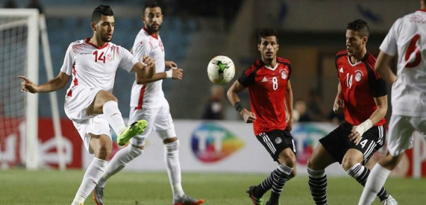 مصر تسقط أمام تونس فى افتتاح تصفيات أمم أفريقيا بهدف نظيف