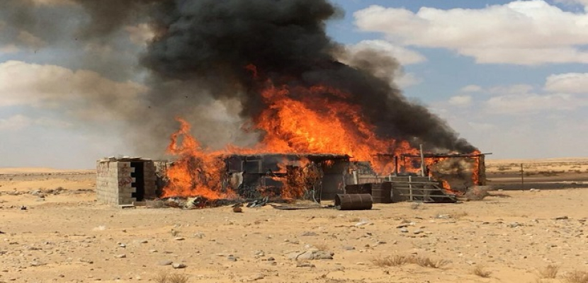 بالصور- المتحدث العسكري: ضبط فردين تكفيريين شديدى الخطورة بوسط سيناء