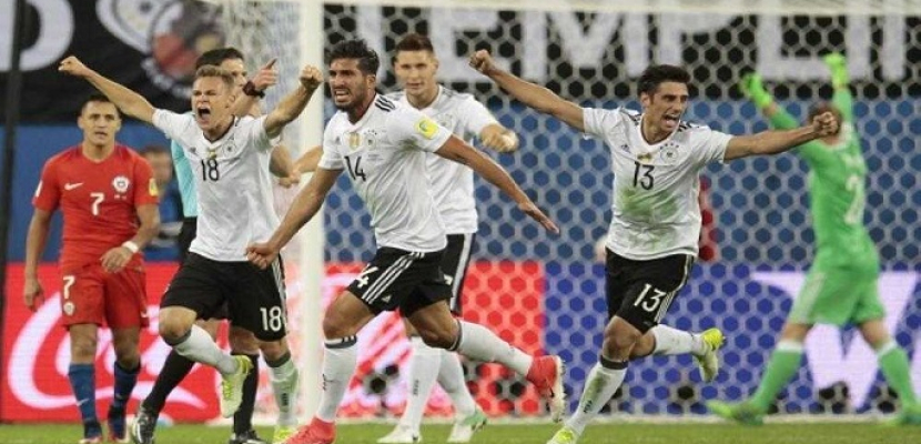 ألمانيا تهزم تشيلي وتحرز لقب كأس القارات