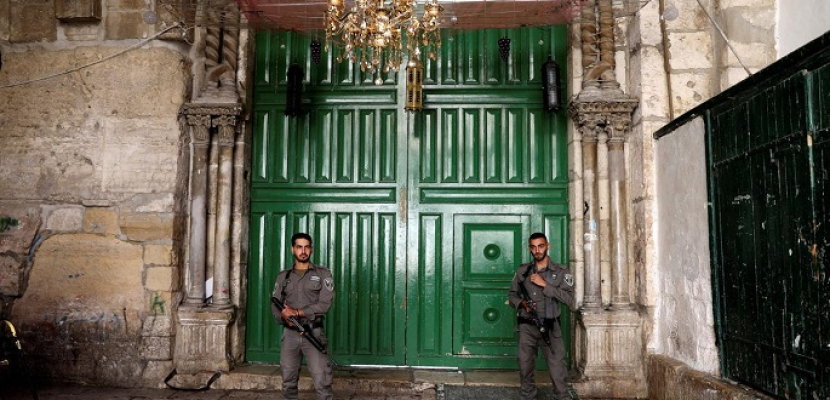 الاحتلال الإسرائيلي يفتح باب المطهرة في المسجد الأقصى فجر اليوم