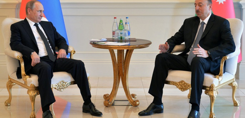 بوتين وعلييف يبحثان التسوية في قره باغ