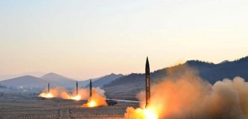 كوريا الشمالية تعلن إجراءها تدريبات لإطلاق الصواريخ الباليستية
