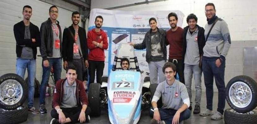 فريق مصرى في المركز ١٢ عالميا بمسابقة تصميم سيارات ببريطانيا