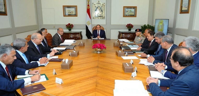 السيسي : مواصلة جهود تطوير المنظومة الصحية وتأمين المطارات المصرية