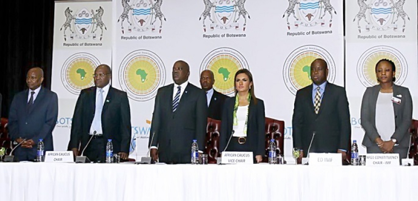 سحر نصر أمام المجموعة الإفريقية ببوتسوانا: التكامل والاندماج الإقليمي يسهم في تحقيق التنمية بالقارة