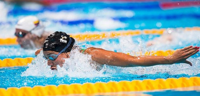 فريدة عثمان تفوز بفضية 50 مترا فراشة في بطولة الأبطال العالمية للسباحة