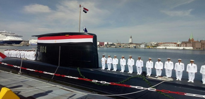 بالفيديو والصور- “البحرية المصرية “تتسلم ثانى غواصة حديثة طراز تايب “209” من ألمانيا