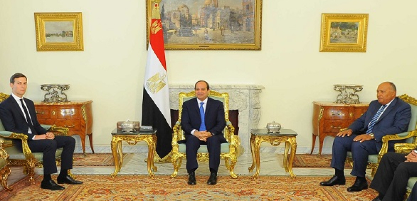 خلال استقباله وفداً أمريكياً.. السيسي يؤكد حرص مصر على تعزيز العلاقات مع واشنطن