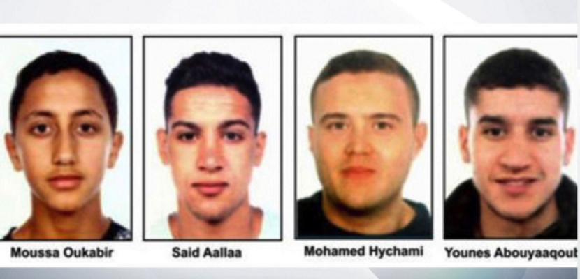 الشرطة الاسبانية تنشر أسماء وصور خلية برشلونة الإرهابية