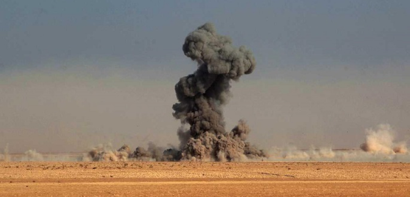 الطيران العراقى يكثف غاراته عاى موقع داعش فى تلعفر