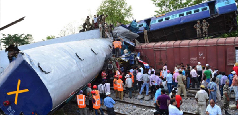 23 قتيلا في حادث قطار في شمال الهند