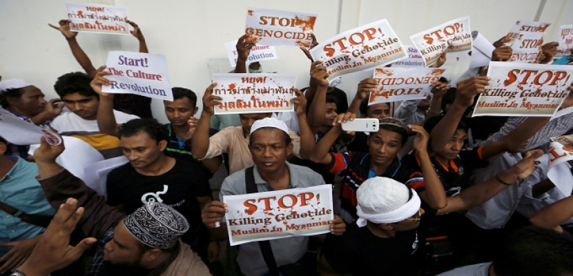 تظاهرات في باكستان تندد بإبادة المسلمين في ميانمار