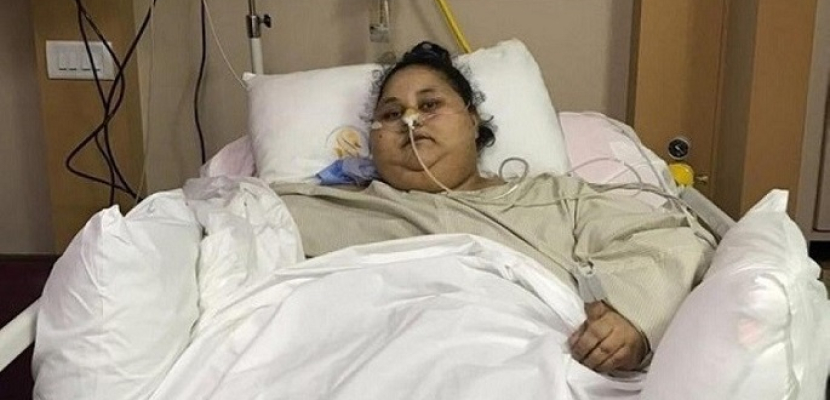 وفاة “إيمان المصرية” أسمن إمراة فى العالم بمستشفى برجيل فى أبو ظبى