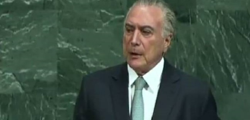 رئيس البرازيل يعتبر أن التحقيق بشأن المقربين منه يهدف لمنعه من الترشح للرئاسة