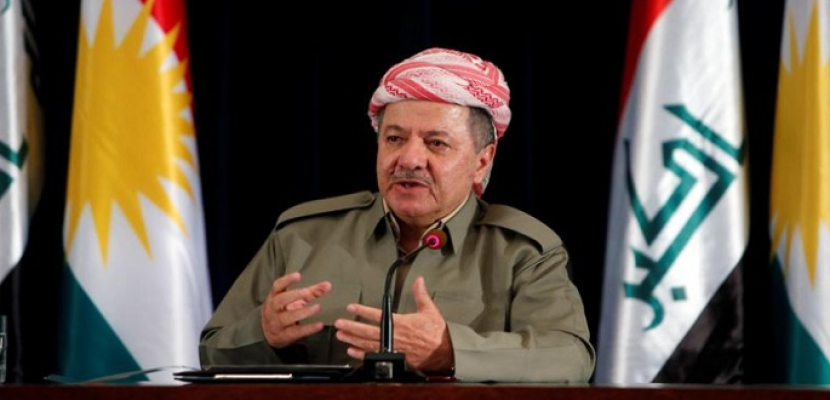 برزاني يوجه بيانا لحث الأكراد على “تفادي حرب أهلية”