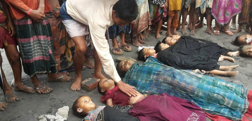 الأمم المتحدة : عدد قتلى مسلمي الروهينجا في ميانمار قد يتجاوز ألف قتيل