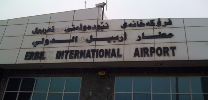 عودة حركة الطيران في مطار أربيل الدولي بعد توقف مؤقت لسوء الأحوال الجوية