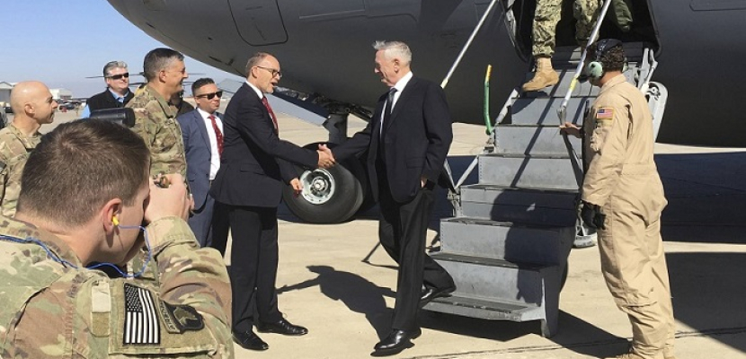 وزير الدفاع الامريكى وأمين عام الناتو يصلان كابول فى زيارة مفاجئة